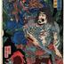 Zhang Heng, the boatman, (Senkaji Chōō - 船火児張横) from the series <i>Mirror of Heroes of the Shuihuzhuan</i> (<i>Suikoden gōketsu kagami</i> - 水滸傳豪傑鏡)