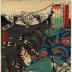 <i>Clearing Weather at Horikawa</i> (<i>Horikawa seiran</i> - 堀川晴嵐): Eda Genzō (江田源蔵) from the series <i>Eight Views of Military Brilliance</i> (<i>Yōbu hakkei</i> - 燿武八景)