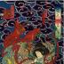 Arashi Rikan IV (嵐璃寛) as the spirit of Okiku (お菊ノ霊) in <i>Banshū sarayashiki</i> [播州皿屋鋪] from <i>Gojo no uchi: Shin</i> ("Five Virtues: Faith" [五情之内:信])