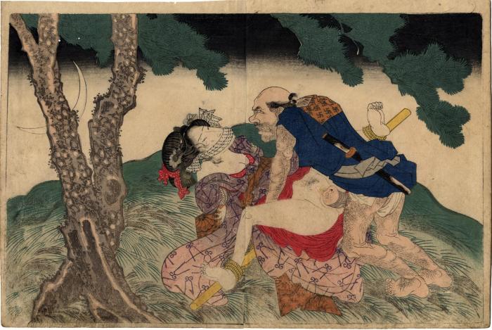 From volume 2, <i>Night rape</i> <i>In Praise of Love in the Four Seasons</i> (<i>Shunka shūtō, Shiki no nagame</i> - 春夏秋冬 - 色の詠)